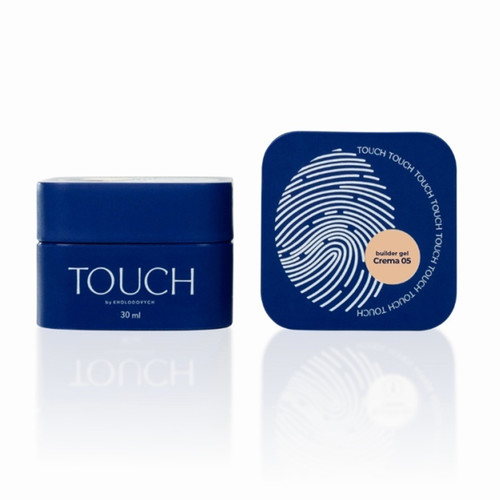 Żel budujący TOUCH Builder gel Crema 05 karmelowy beż 30 ml - Фото №5
