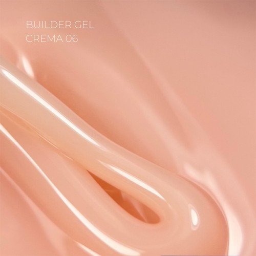 Гель для наращивания TOUCH Builder gel Crema 06 бежево-персиковый 30 мл - Фото №2