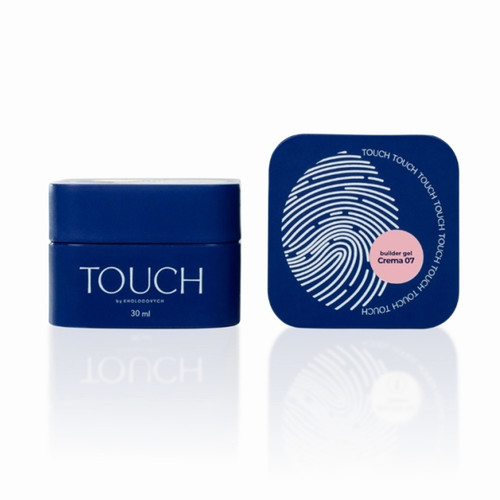 Żel budujący TOUCH Builder gel Crema 07 mlecznoróżowy 30 ml - Фото №5