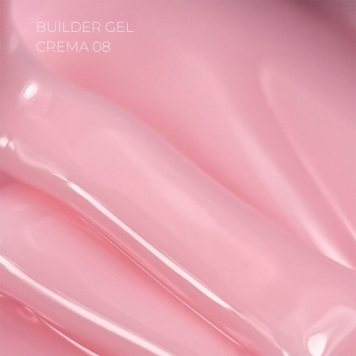 Гель для наращивания TOUCH Builder gel Crema 08 светло-розовый 30 мл - Фото №2