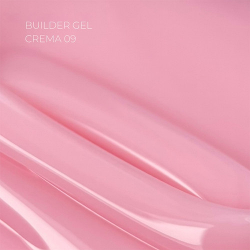 Żel budujący TOUCH Builder gel Crema 09 różowy 30 ml - Фото №2