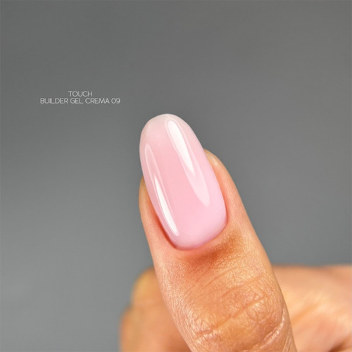 Żel budujący TOUCH Builder gel Crema 09 różowy 30 ml - Фото №3