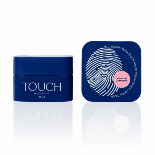 Żel budujący TOUCH Builder gel Crema 09 różowy 30 ml - Фото №5