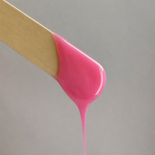 Wosk foliowy do depilacji Beautyhall Hot Film Wax Pink TiO2 1 kg - Фото №2
