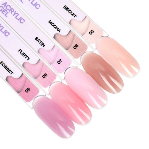 Żel akrylowy do przedłużania paznokci TUFI profi 08 Flirty 30 g (0329144) - Фото №5