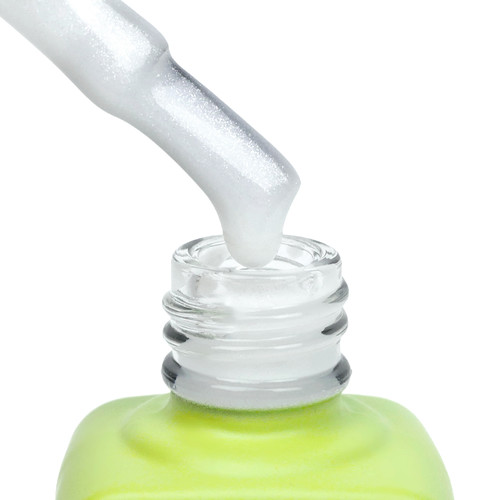 Gel polish TUFI profi NUDELINE 24 Shiny Milky with shimmer 10 ml (0333017) - Фото №4
