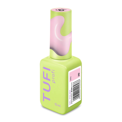 Gel polish TUFI profi NUDELINE 30 Dolly Soft pink 10 ml (0333023) - Фото №3