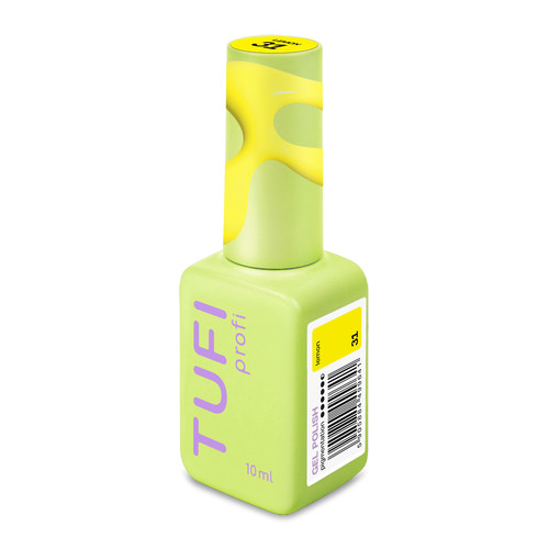 Gel polish TUFI profi SUMMERLINE 31 Lemon Bright yellow 10 ml (0333094) - Фото №4
