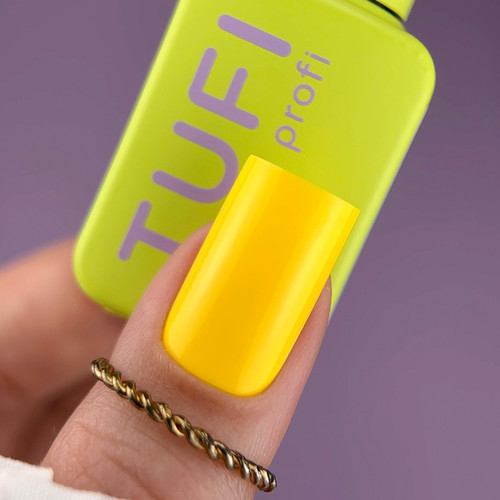 Gel polish TUFI profi SUMMERLINE 31 Lemon Bright yellow 10 ml (0333094) - Фото №6