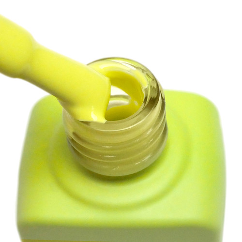 Gel polish TUFI profi SUMMERLINE 32 Zest Neon yellow 10 ml (0333095) - Фото №5