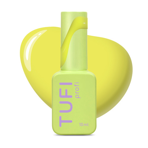 Gel polish TUFI profi SUMMERLINE 32 Zest Neon yellow 10 ml (0333095) - Фото №1