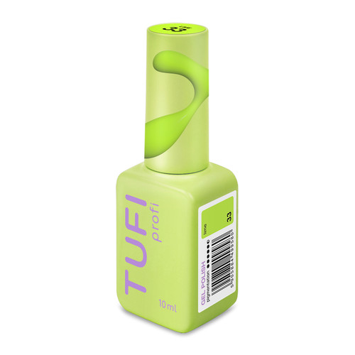 Gel polish TUFI profi SUMMERLINE 33 Lime Neon light green 10 ml (0333096) - Фото №4