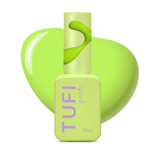 Gel polish TUFI profi SUMMERLINE 33 Lime Neon light green 10 ml (0333096) - Фото №1