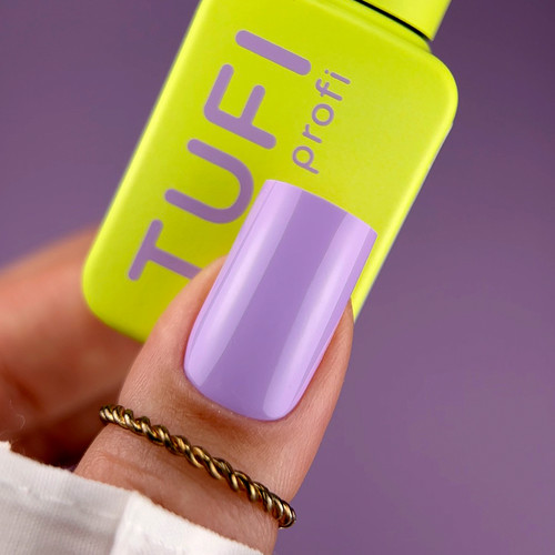 Gel polish TUFI profi SUMMERLINE 35 Iris Light purple 10 ml (0333098) - Фото №6