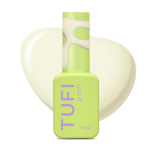 Gel polish TUFI profi COFFEELINE 39 Foam Light cream 10 ml (0333566) - Фото №1