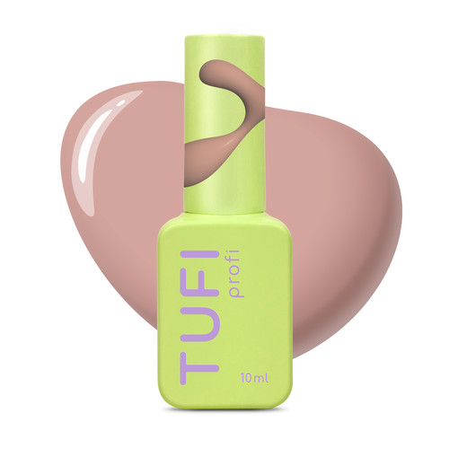 Gel polish TUFI profi COFFEELINE 41 Praline Pinkish beige 10 ml (0333568) - Фото №1