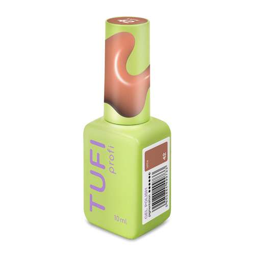 Gel polish TUFI profi COFFEELINE 42 Latte Warm beige 10 ml (0333569) - Фото №2