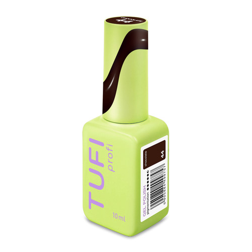 Gel polish TUFI profi COFFEELINE 44 Chocolate Chocolate brown 10 ml (0333571) - Фото №2