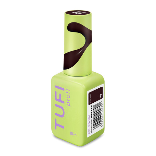 Gel polish TUFI profi DARKLINE 49 Espresso Dark brown 10 ml (0333575) - Фото №2
