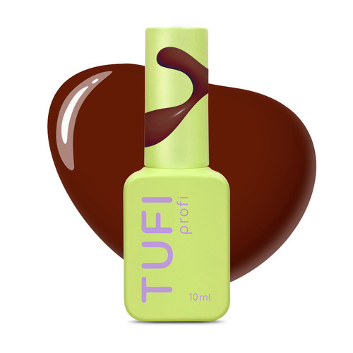 Gel polish TUFI profi DARKLINE 49 Espresso Dark brown 10 ml (0333575) - Фото №1