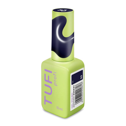 Gel polish TUFI profi DARKLINE 50 Ink Dark inky blue 10 ml (0333576) - Фото №2