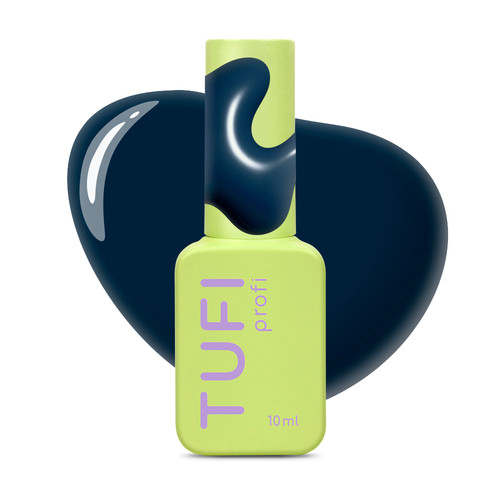 Gel polish TUFI profi DARKLINE 50 Ink Dark inky blue 10 ml (0333576) - Фото №1