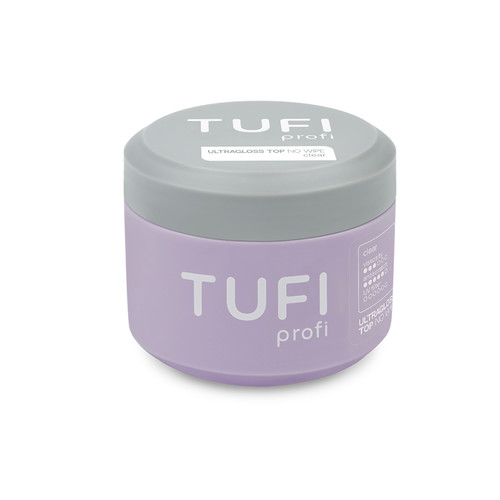 Nabłyszczający top do lakierów hybrydowych TUFI profi UltraGloss No Wipe Top bez filtrów UV 30 ml (0333822) - Фото №2