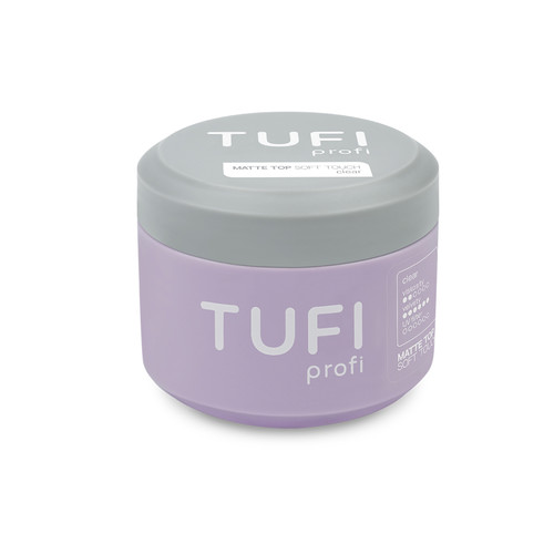 Matowy top do lakieru hybrydowego TUFI profi Soft Touch Matte 30 ml (0333823) - Фото №2