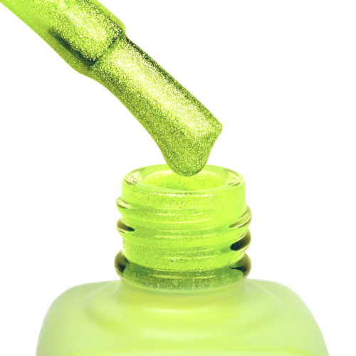 Gel polish TUFI profi NEON CAT EYE 52 Toxic neon lime 10 ml (0334057) - Фото №5