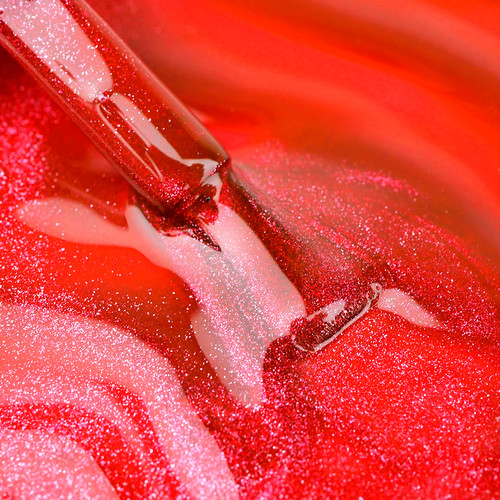 Gel polish TUFI Profi NEON CAT EYE 56 Volt neon red 10 ml (0334061) - Фото №2