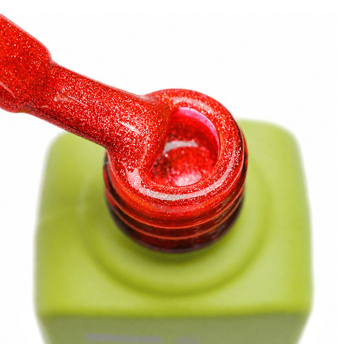Gel polish TUFI Profi NEON CAT EYE 56 Volt neon red 10 ml (0334061) - Фото №3