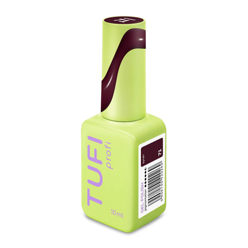 Gel polish TUFI profi DARKLINE 71 Syrah Dark wine 10 ml (0334578) - Фото №2