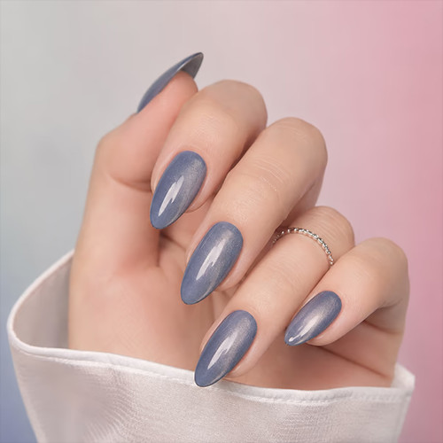 Lakier hybrydowy YOUARECUTE Color Seoul Cat Eye 6 niebieski 5 ml (355-6361-1963) - Фото №5