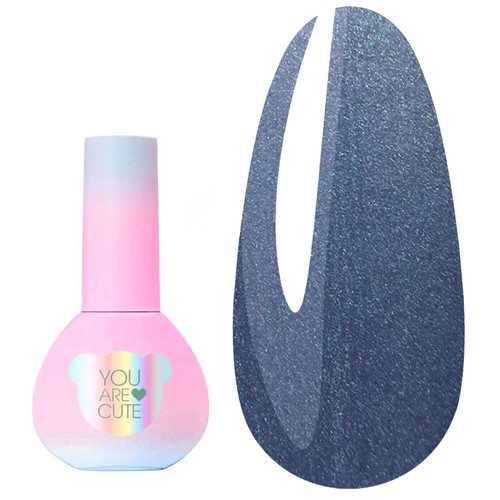 Lakier hybrydowy YOUARECUTE Color Seoul Cat Eye 6 niebieski 5 ml (355-6361-1963) - Фото №1