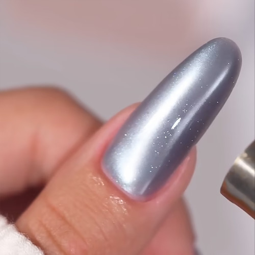 Lakier hybrydowy YOUARECUTE Color Seoul Cat Eye 7 szary 5 ml (355-6362-1964) - Фото №4