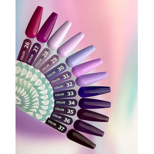 Lakier hybrydowy YOUARECUTE Color 30 lawendowo-niebieski 5 ml (993-4047-1072) - Фото №4