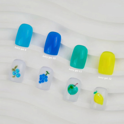 Zel budujący YOUARECUTE Juicy Gel 9 jasnoniebieski 15 ml (995-5874-1711) - Фото №4