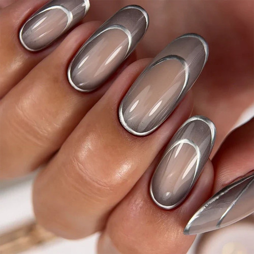 Zel do zdobień HEYLOVE Paint gel Metallic 5 g - Фото №4