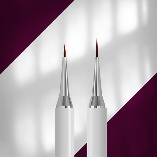 Pedzelek dwustronny Staleks Exclusive liner 7 mm / liner 12 mm (NBX-01/11) - Фото №2