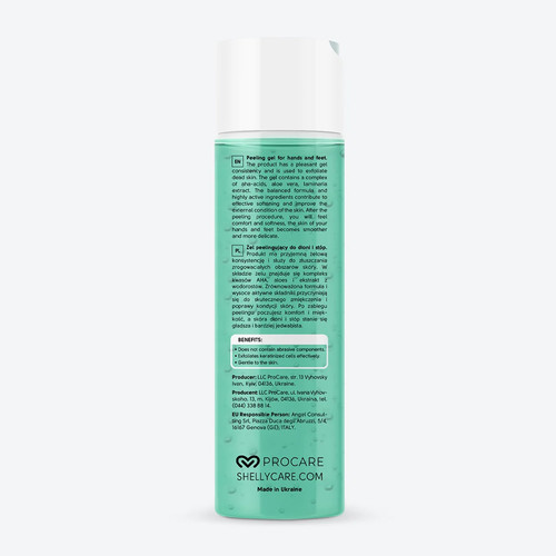 Peelingujący żel Shelly do rąk i stóp 200 ml - Фото №3