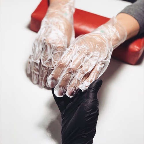 Zestaw rękawiczek Shelly do manicure 25 szt - Фото №5