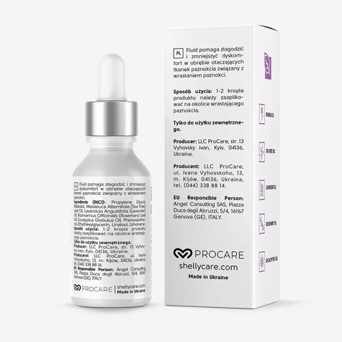 Płyn na problem wrastającego paznokcia Shelly 10 ml - Фото №2