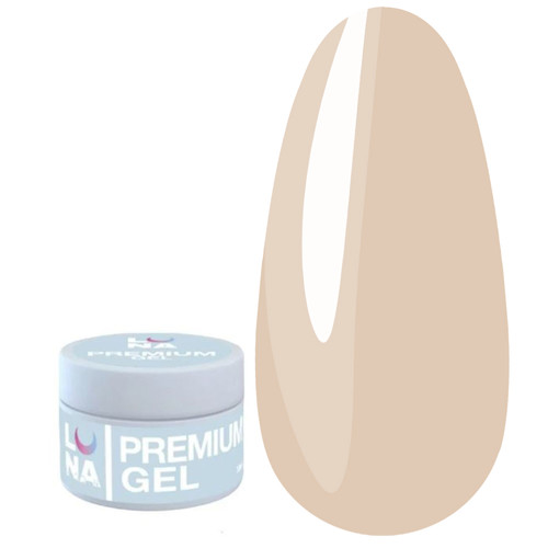 SALE Gel LUNA Premium Gel №12 light beige 30 ml (323-0603)