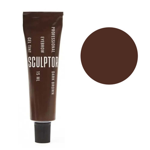 Żel-farba SCULPTOR do brwi dark brown 15 ml (2000000018430) - Фото №1