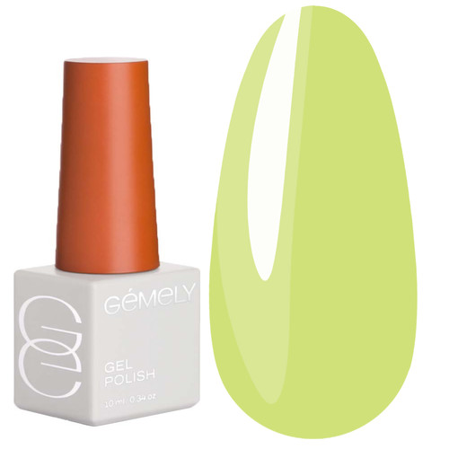 Lakier hybrydowy GEMELY Max color 036 jasnożółty cytrynowy 10 ml (7704610)