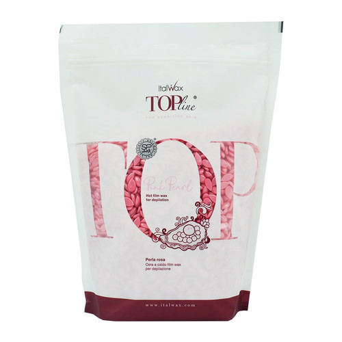 Wosk twardy Italwax Top Line Pink Pearl w dropsach 750 g - Фото №1