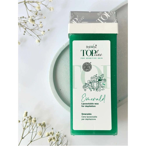 Wosk miękki Italwax Top Line Emerald w rolce 100 ml - Фото №2