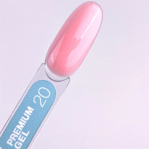 Żel budujący LUNA Premium 20 miękki róż 15 ml (323-2599-0529) - Фото №3