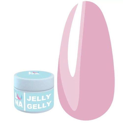SALE Гель для наращивания ногтей LUNA Jelly Gelly №3 сиренево-розовый 15 мл (324-1435)