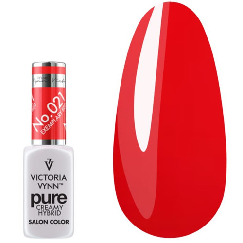 SALE Gel polish Victoria Vynn PURE CREAMY HYBRID 021 Exemplary Red 8 ml